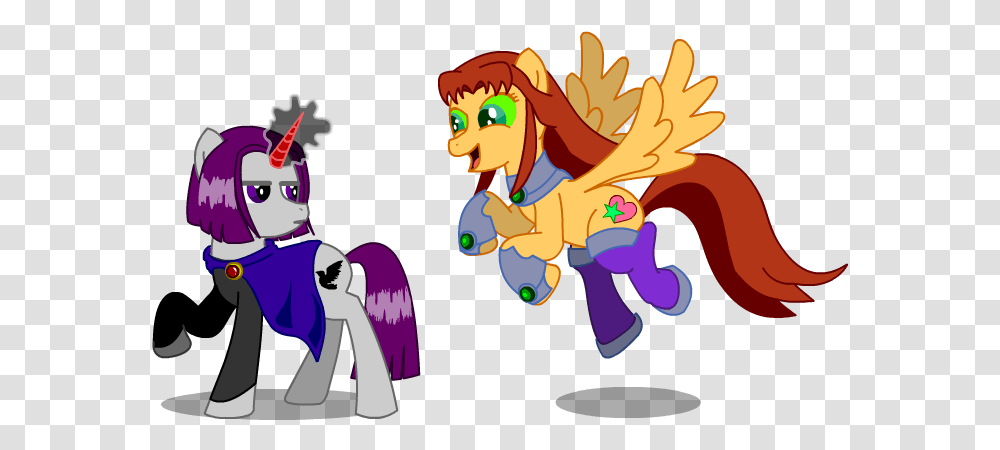 My Little Titans By Montecreations Teen Titans Go Starfire Mlp, Costume, Female Transparent Png
