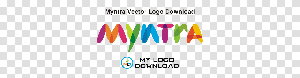 My Logo Download Download Free Editable Vector Logo Myntra Logo, Text, Flyer, Poster, Paper Transparent Png