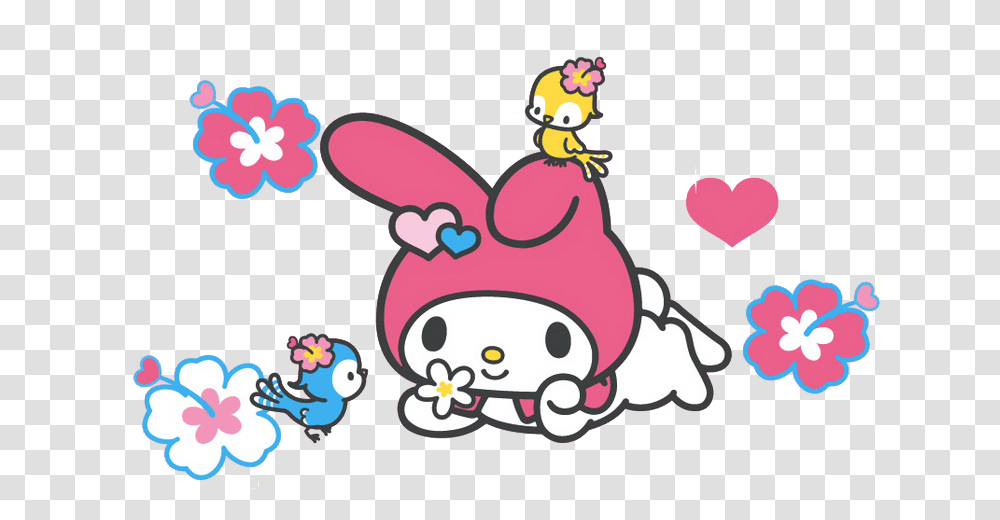 My Melody And Kuromi Coloring Pages Cute Roblox Decals, Graphics, Art, Angry Birds Transparent Png
