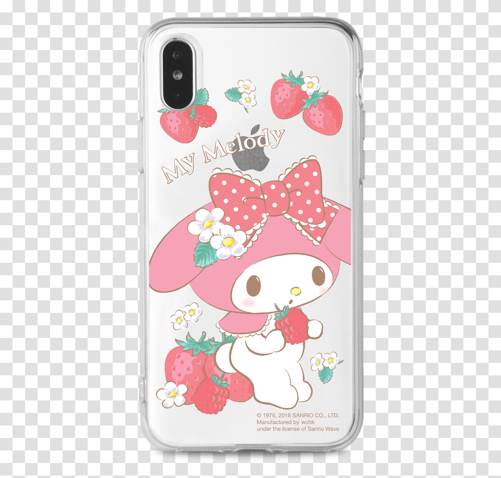 My Melody Clear Case Mm128 Mobile Phone Case, Text, Electronics, Greeting Card, Mail Transparent Png