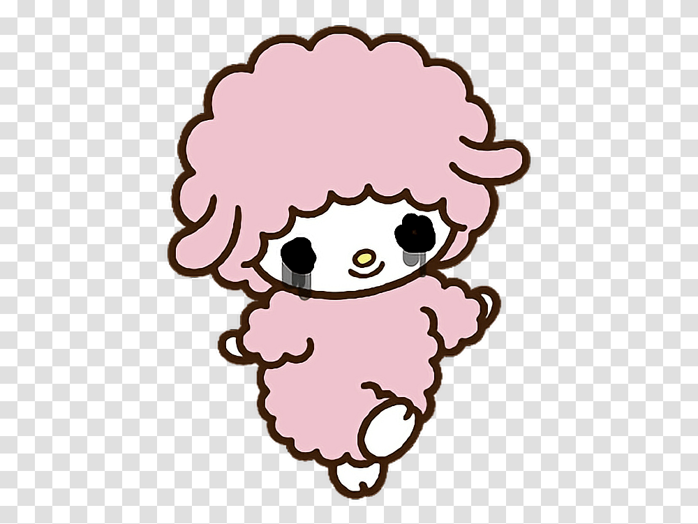 My Melody Clipart Download My Melody Sheep, Mammal, Animal, Face, Cupid Transparent Png