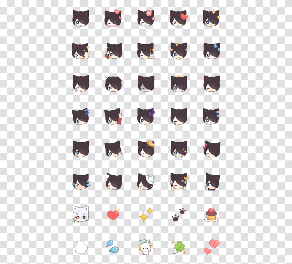 My Melody Emoji, Cat, Pet, Mammal, Animal Transparent Png