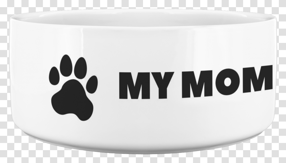My Mom Is A Physical Therapist Dog Bowl Paw, Soup Bowl, Cup, Coffee Cup Transparent Png
