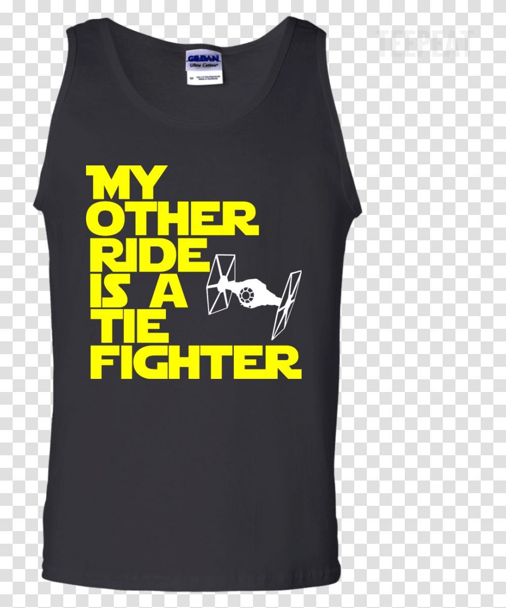 My Other Ride Tie Fighter Tee Apparel TeepeatClass Storm Pooper, Tank Top, T-Shirt Transparent Png