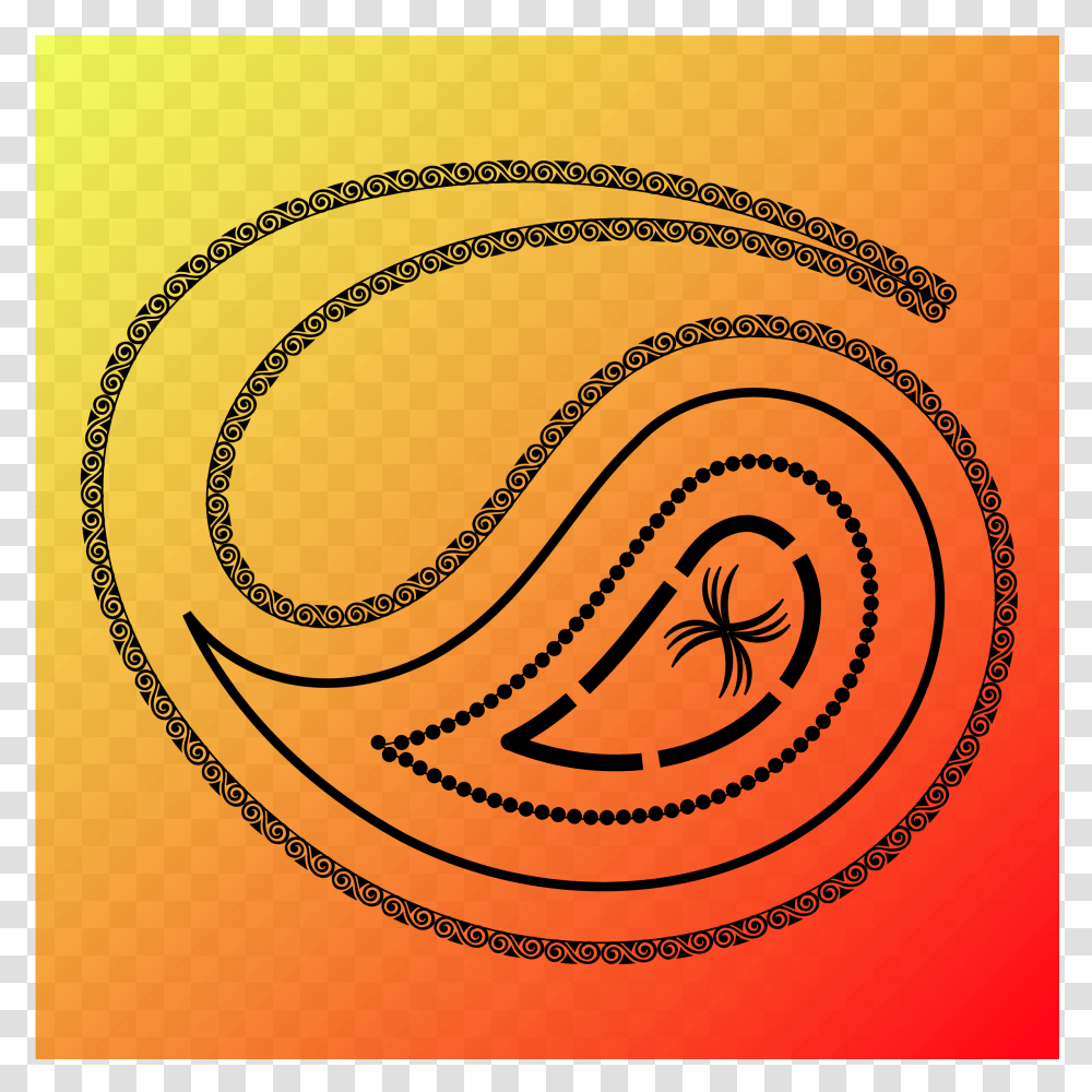 My Paisley Pattern, Spiral Transparent Png