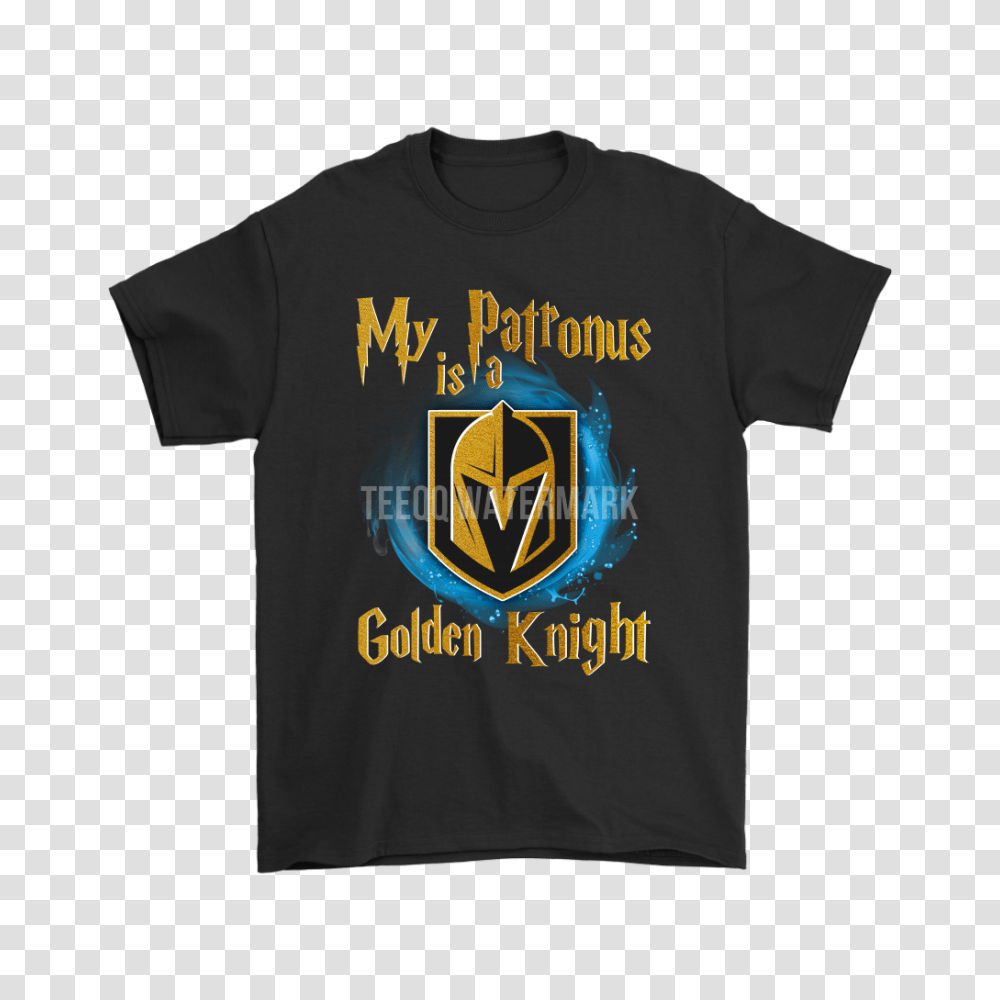 My Patronus Is A Vegas Golden Knight Shirts Teeqq Store, Apparel, T-Shirt Transparent Png