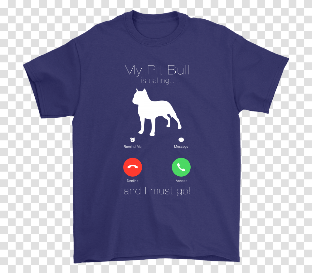 My Pit Bull Is Calling And I Must Go Incoming Call Celine Dion Satanic Clothes, Apparel, T-Shirt, Hand Transparent Png