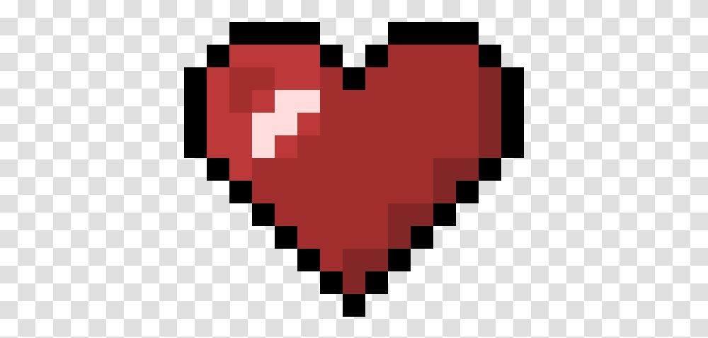 My Pixel Arts Heart 8 Bit, Logo, Trademark, Label Transparent Png
