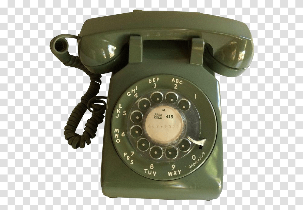 My Pngs Green Aesthetic Phone For Moodboards Vintage Telephone Brwon, Electronics, Wristwatch, Dial Telephone Transparent Png