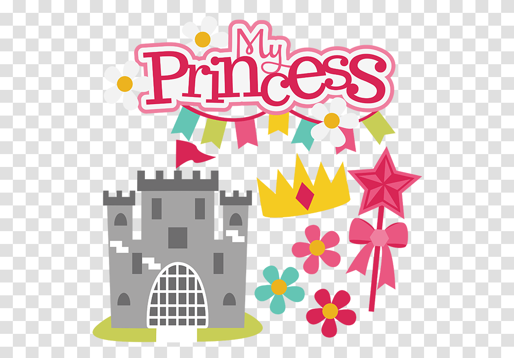 My Princess Svg Princess Cutting Files For Scrapbooking Clip Art, Poster, Advertisement, Paper, Flyer Transparent Png