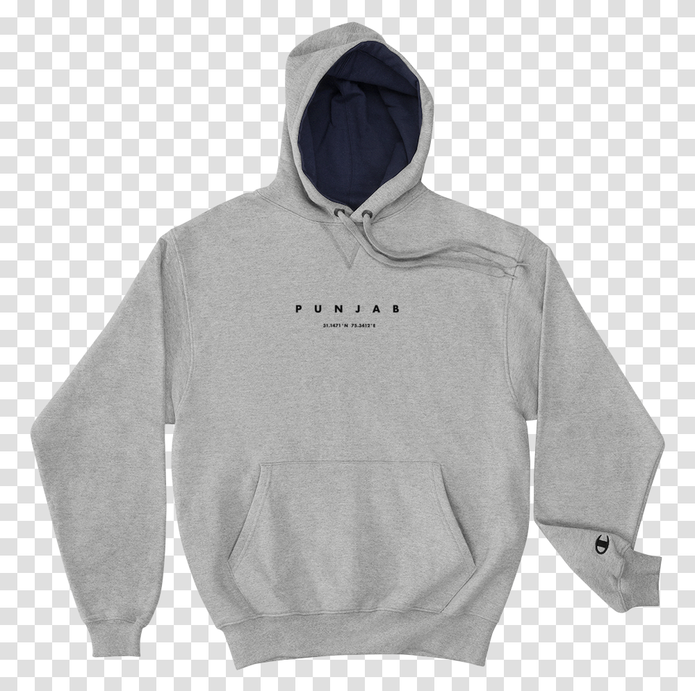 My Roots Black Champion Hoodie Colab, Clothing, Apparel, Sweatshirt, Sweater Transparent Png
