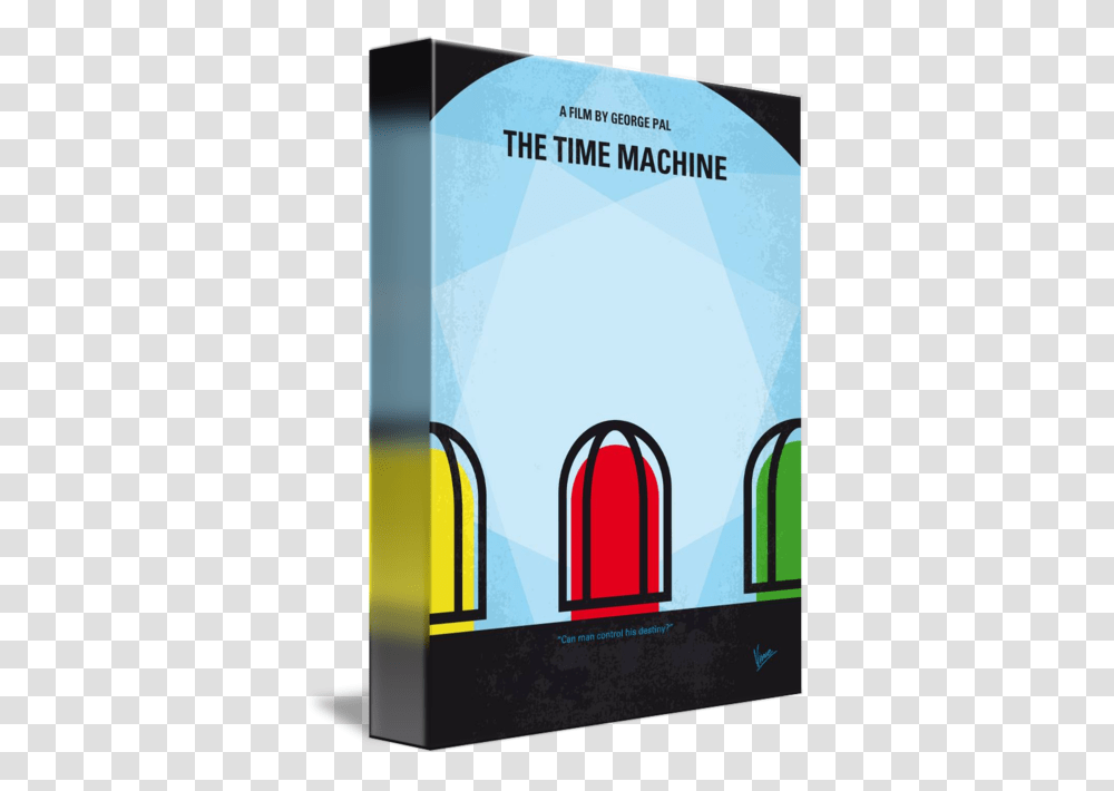 My The Time Machine Minimal Movie Poster, Building, Electronics Transparent Png
