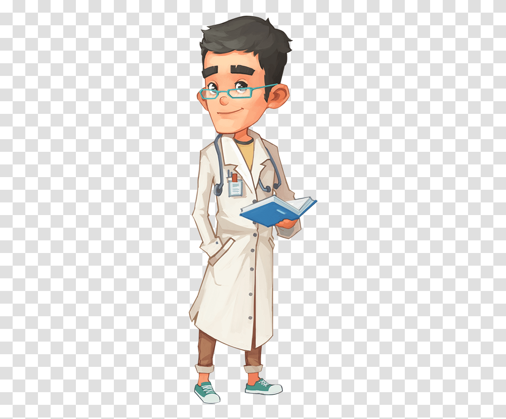 My Time At Portia Wiki Dr Xu Mtap, Apparel, Lab Coat, Person Transparent Png
