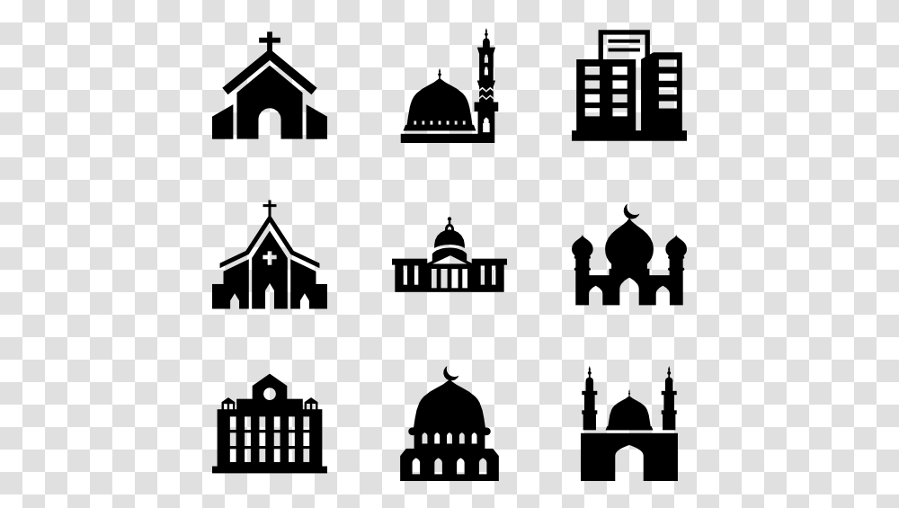 My Town Public Buildings Icon Denah Lokasi Vector, Gray, World Of Warcraft Transparent Png