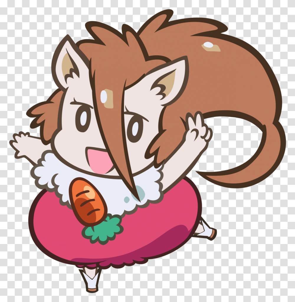 My Vector Trace Of Umanami Chan Mascot Character From Denkigai No Honya San Mascot, Animal, Mammal, Birthday Cake, Dessert Transparent Png