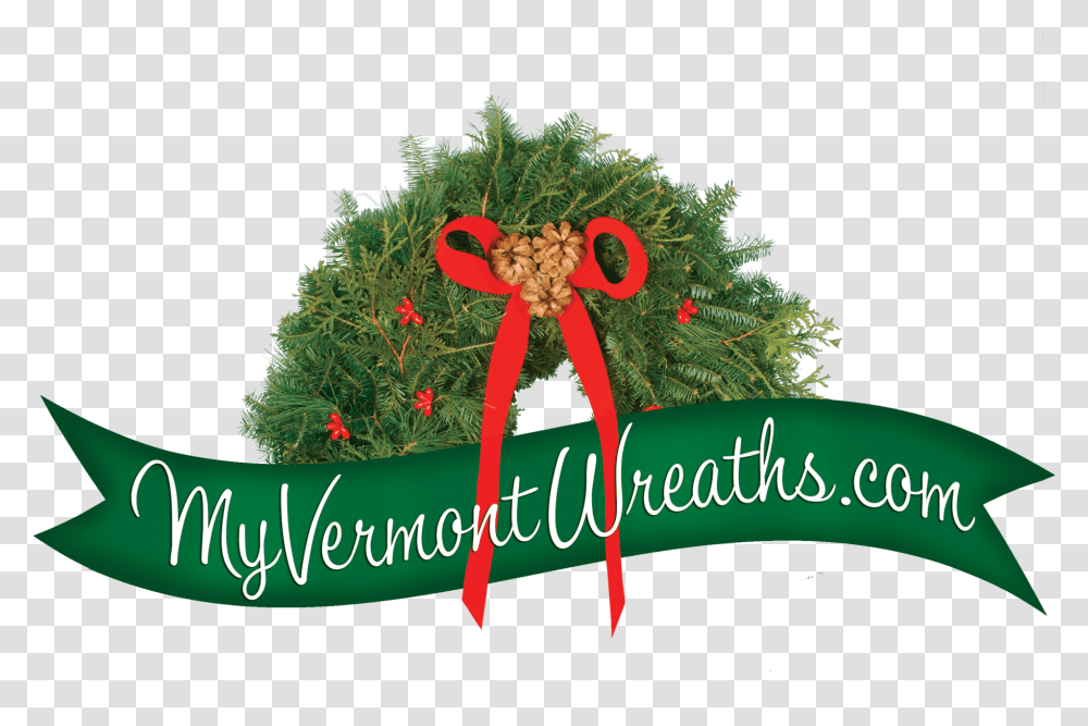 My Vermont Wreaths Hardwick For Holiday, Tree, Plant, Ornament, Conifer Transparent Png