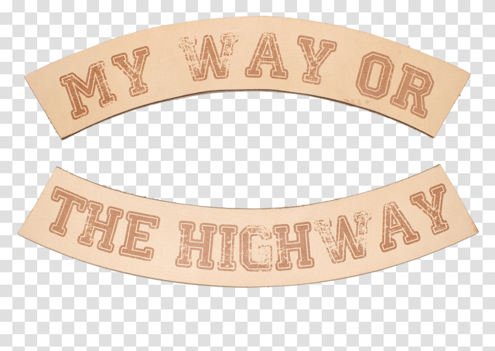 My Way Or The Highway Biker Patch SetSrc Cdn Label, Accessories, Accessory, Jewelry, Business Card Transparent Png