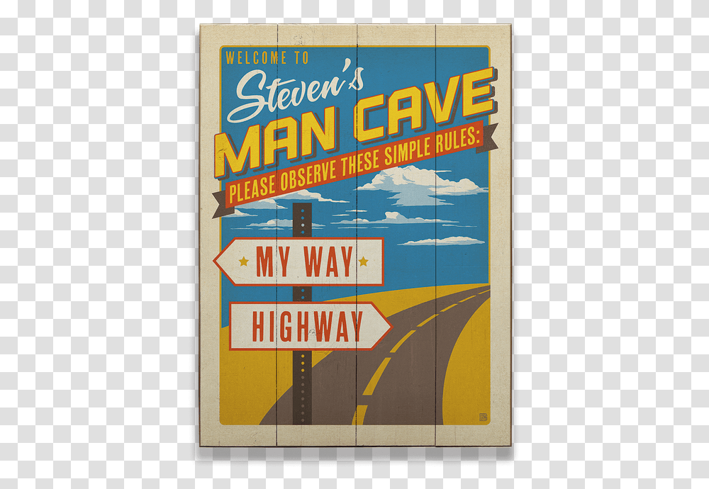 My Way Or The Highway Sign Flyer, Poster, Advertisement, Paper, Brochure Transparent Png
