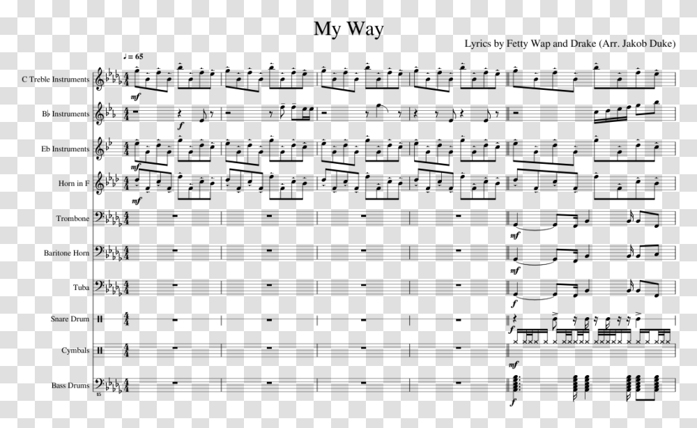 My Way Trumpet Notes, Gray, World Of Warcraft Transparent Png