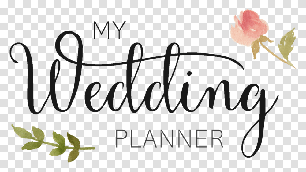 My Wedding Planner In Hungary Wedding Planner Logo, Handwriting, Plant, Calligraphy Transparent Png