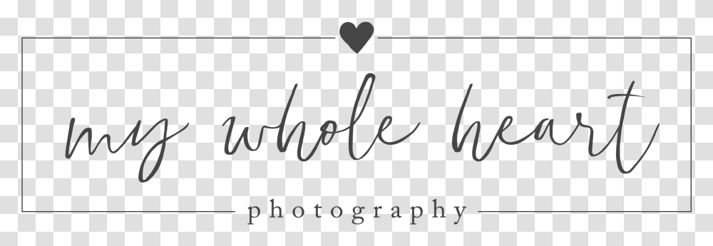 My Whole Heart Photography Calligraphy, Alphabet, Handwriting, Teacher Transparent Png