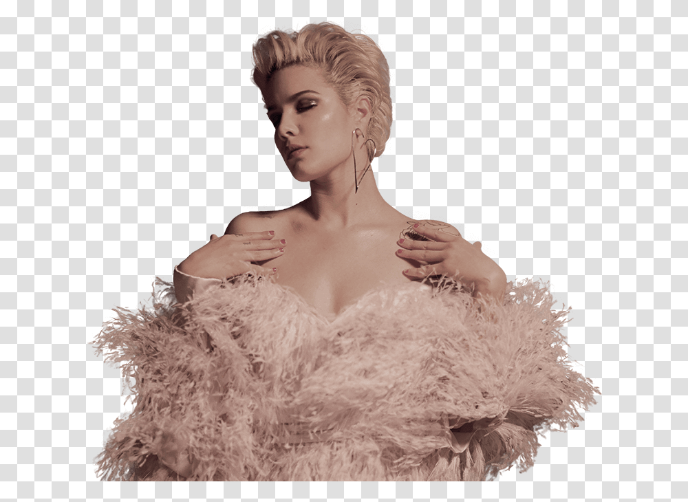My Words Will Help Me Live Forever Once I'm Gone Halsey Halsey Icon, Apparel, Scarf, Person Transparent Png