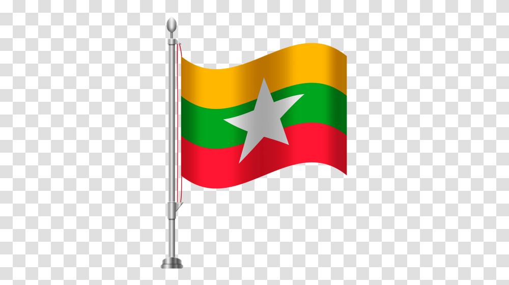 Myanmar Flag Clip Art, American Flag, Star Symbol Transparent Png