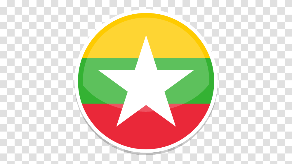 Myanmar Icon Round World Flags Iconset Custom Design Happy New Year 2020 Myanmar, Symbol Transparent Png