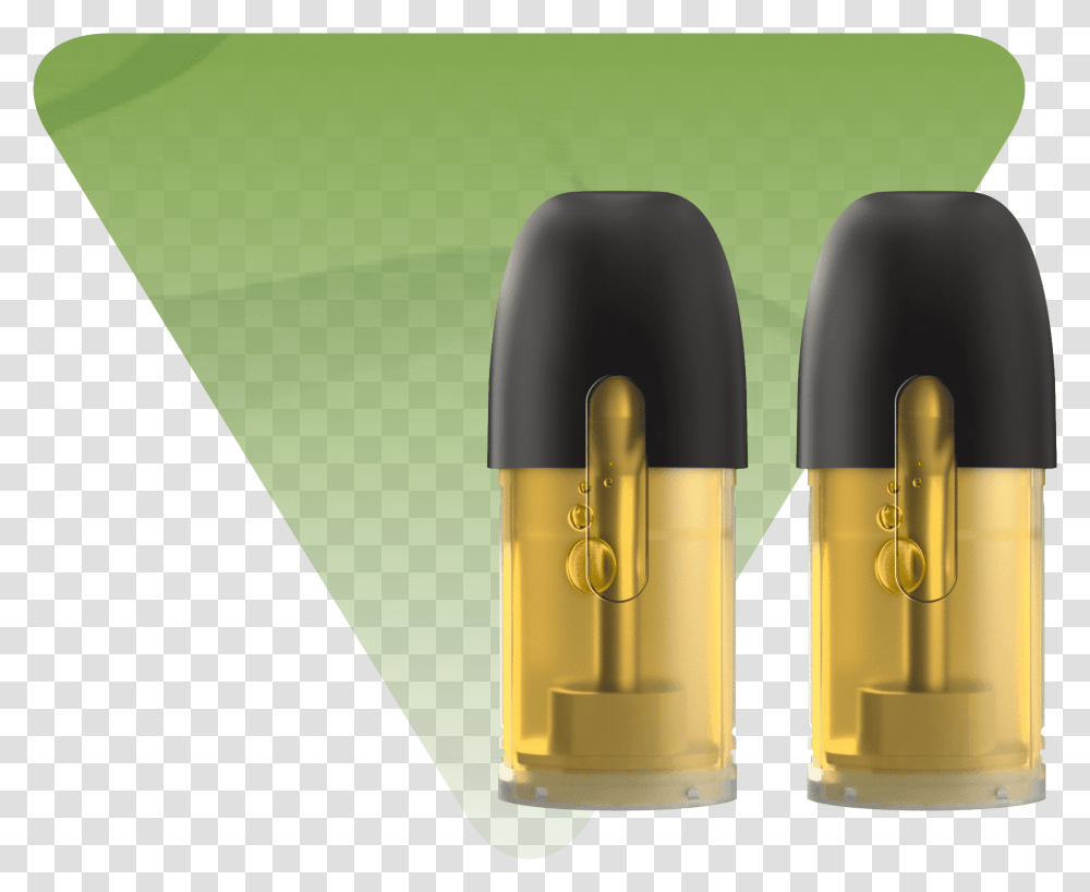 Myblu Gold Leaf Liquidpod Menthol Blu Pods, Weapon, Weaponry, Ammunition, Bullet Transparent Png