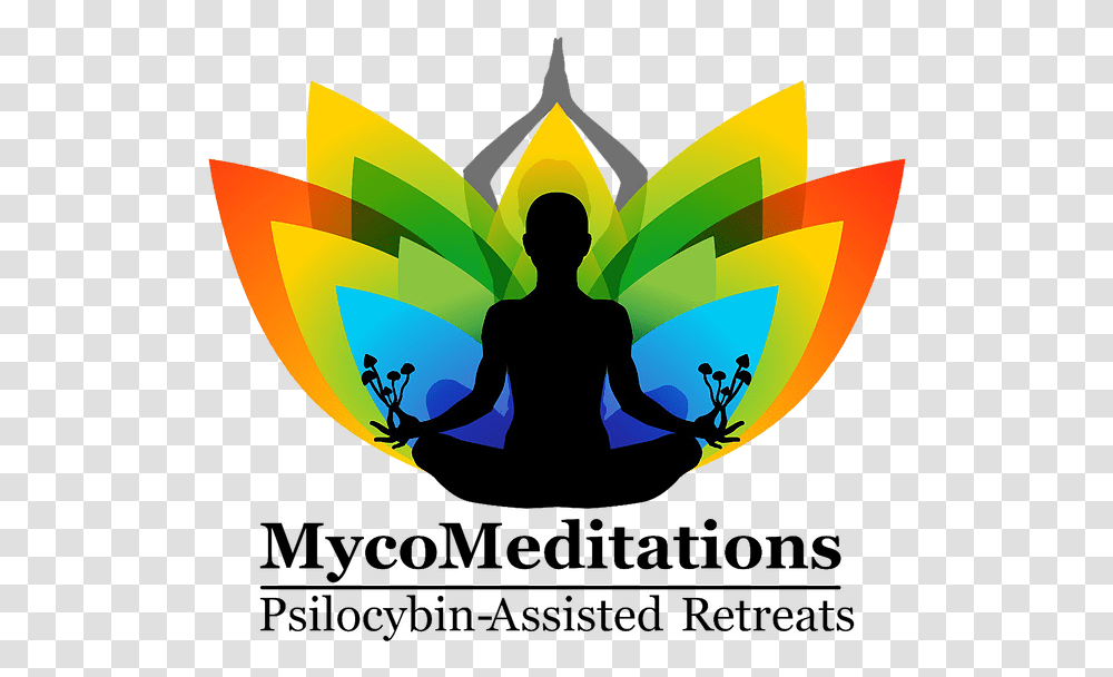 Myco Meditations Psilocybin Retreats Logo Mycomeditations, Person, Human, Poster, Advertisement Transparent Png