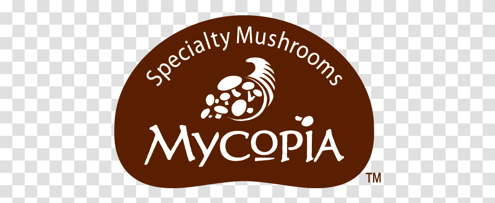 Mycopia Mushrooms Mycopia, Label, Text, Logo, Symbol Transparent Png