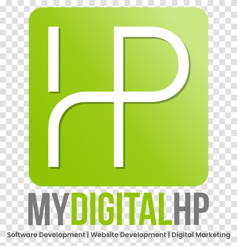 Mydigital Hp Logo 2 Vertical, Number, Symbol, Text, Green Transparent Png