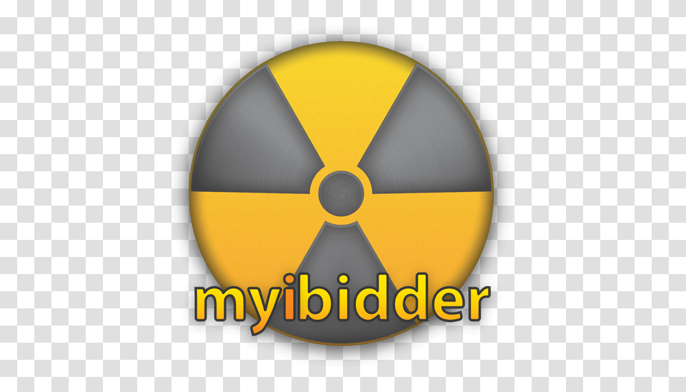 Myibidder Bid Sniper For Ebay Pro Circle, Nuclear, Symbol, Treasure, Balloon Transparent Png