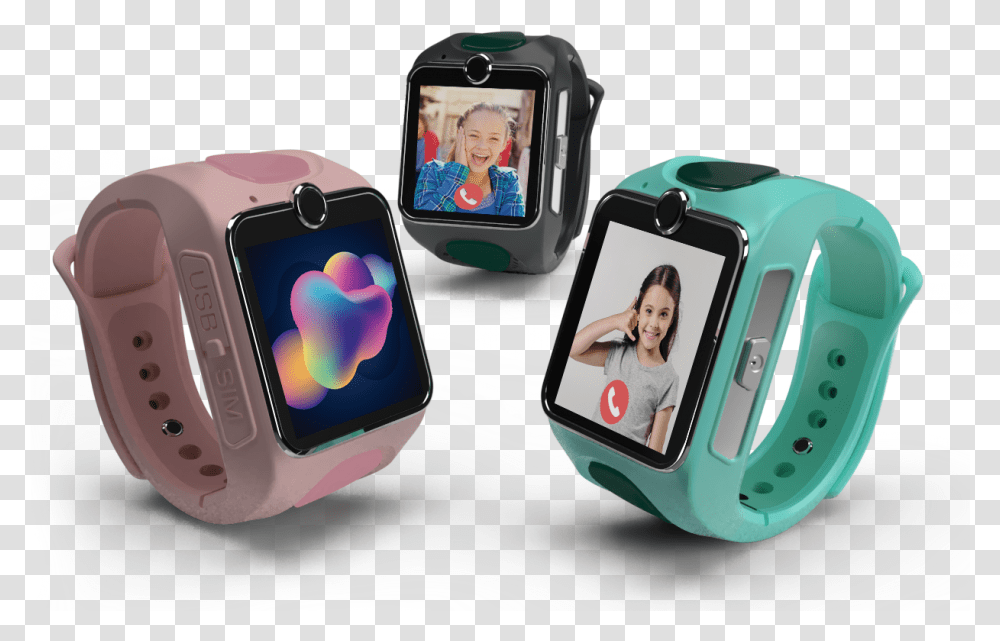 Myki Watch Junior, Person, Human, Wristwatch, Digital Watch Transparent Png