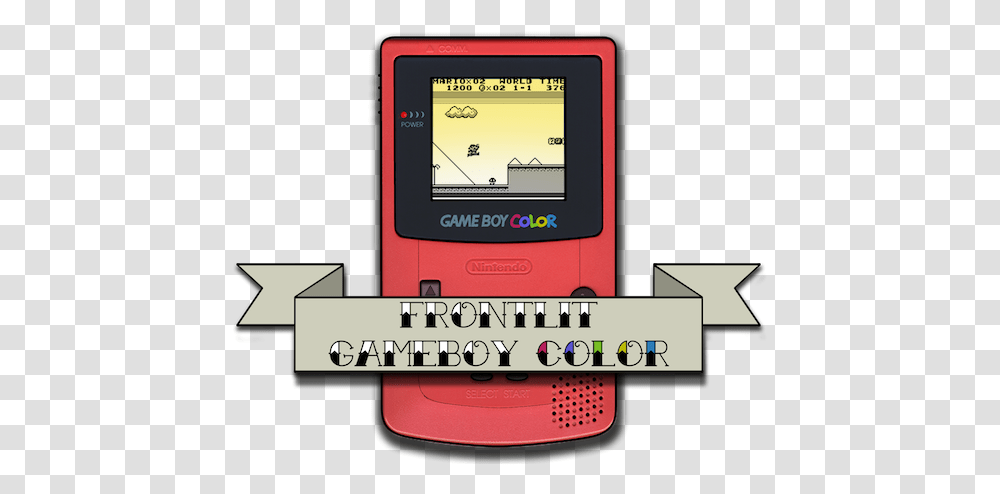 Mylk Project Gbc Front Light Game Boy Advance, Electronics, Phone, GPS, Hand-Held Computer Transparent Png