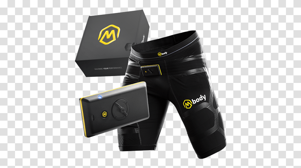 Myontec Mbody Connected Shorts, Pants, Electronics, Person Transparent Png