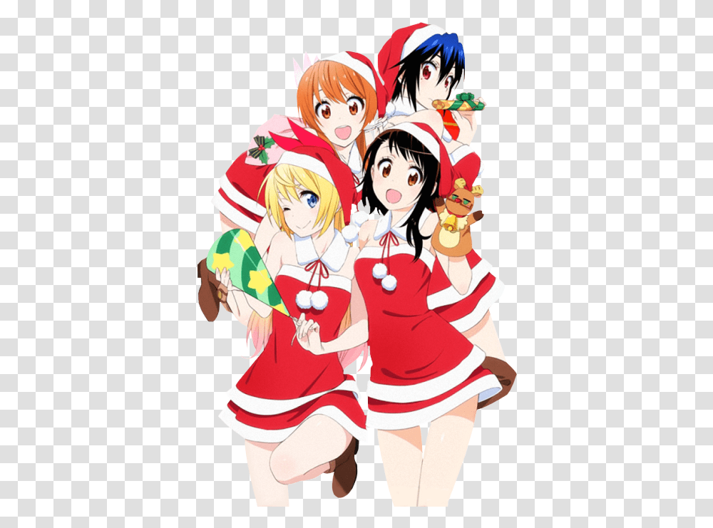 Mypost Waifu Mytransparent Nisekoi Tsugumi Seishirou Nisekoi Christmas, Comics, Book, Manga, Person Transparent Png