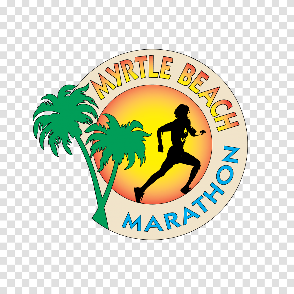 Myrtle Beach Marathon, Person, Logo, Label Transparent Png