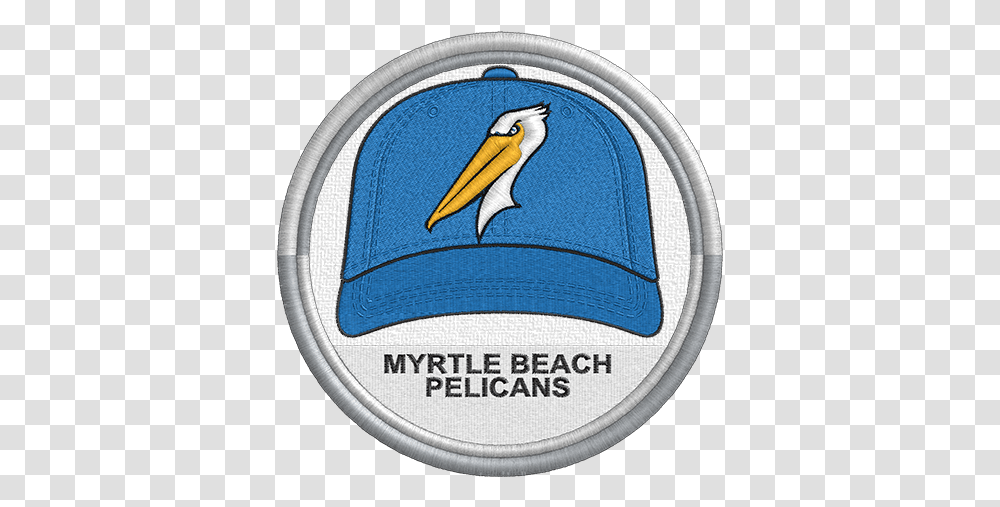 Myrtle Beach Pelicans Baseball Cap Logo El Paso Sun Kings Logo, Symbol, Trademark, Hat, Clothing Transparent Png