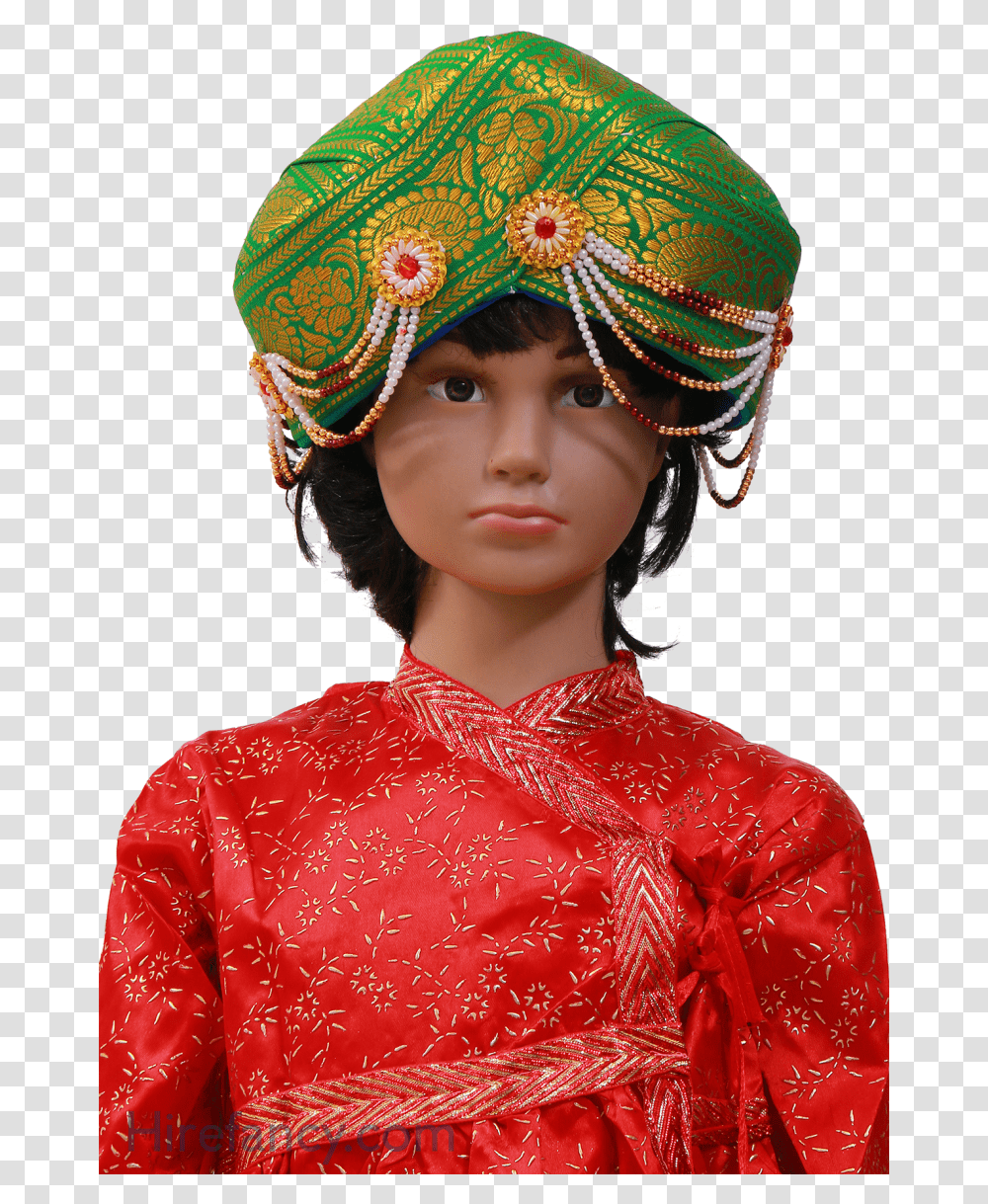 Mysore Maha Raja Pagdi Doll, Apparel, Person, Human Transparent Png