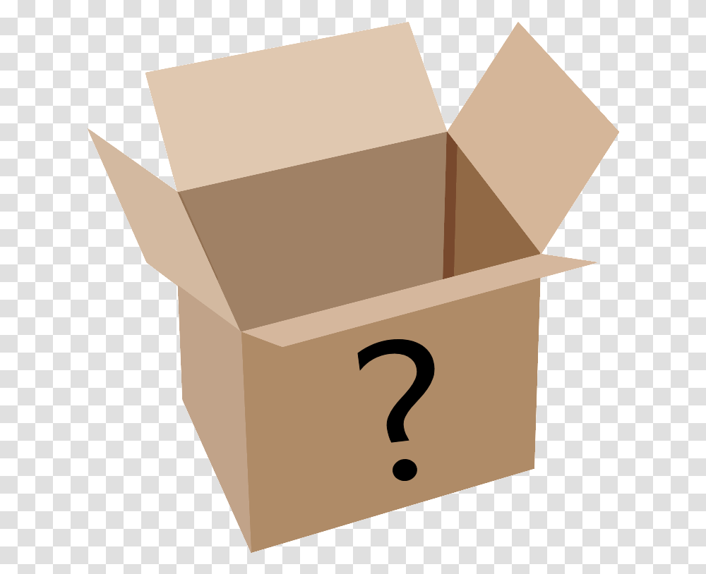 Mystery Box Clip Art Black And White Open Cardboard Box Clipart, Carton, Mailbox, Letterbox Transparent Png