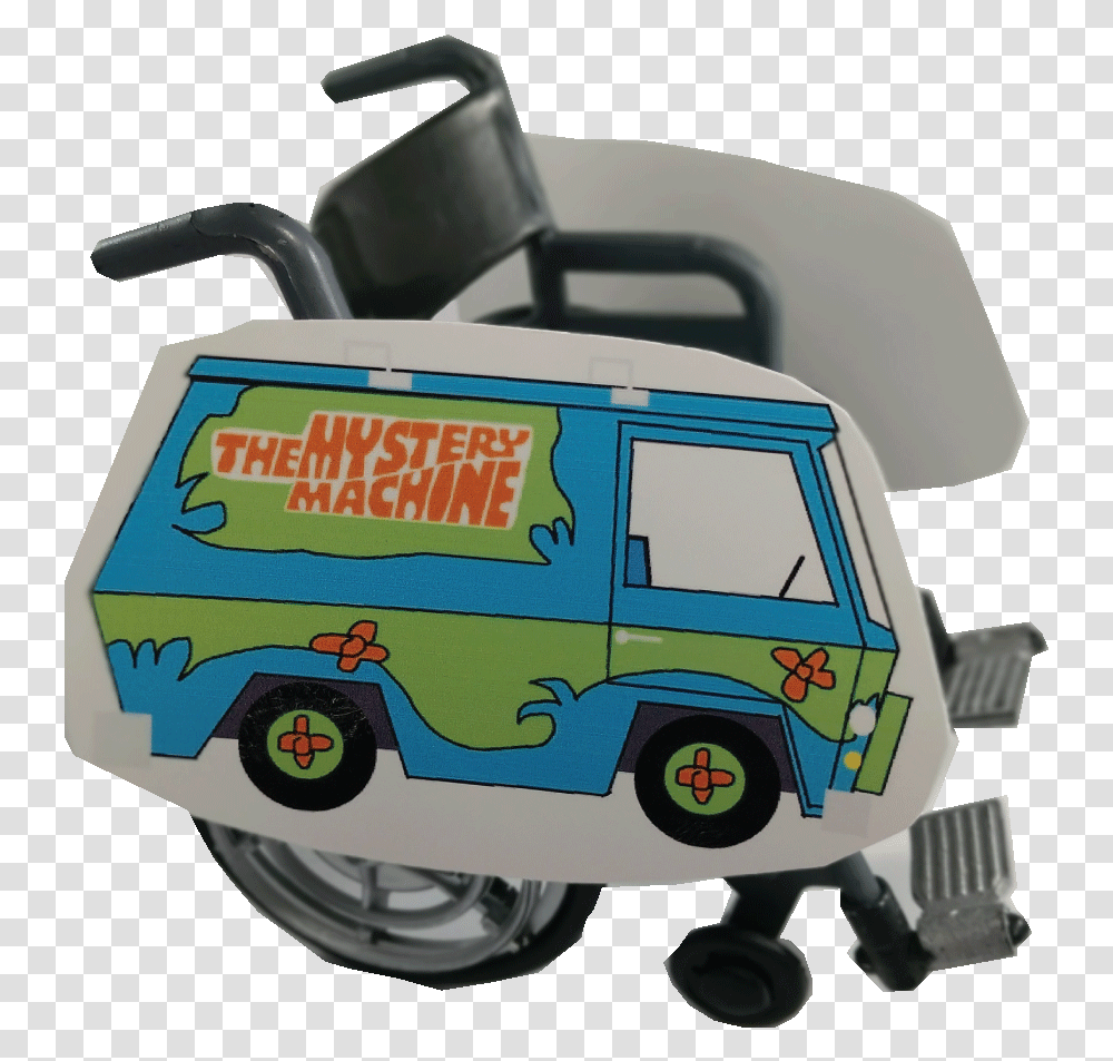 Mystery Machine Lookalike Wheelchair Halloween Costumes For Wheelchair Users, Van, Vehicle, Transportation, Lawn Mower Transparent Png