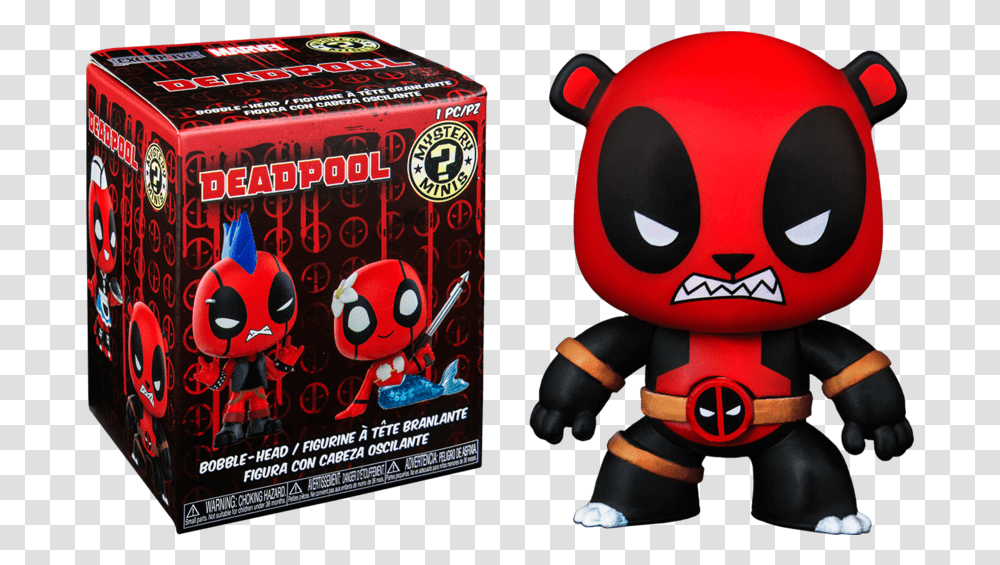 Mystery Minis Deadpool Deadpool Minis Blind Box, Toy, Super Mario, Weapon, Weaponry Transparent Png