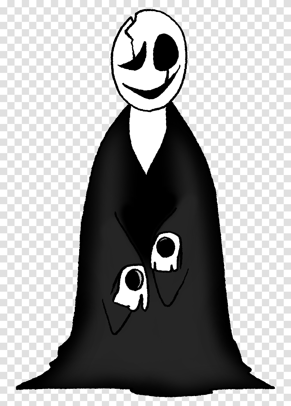 Mystery Person Undertale Mystery Man, Stencil, Face Transparent Png