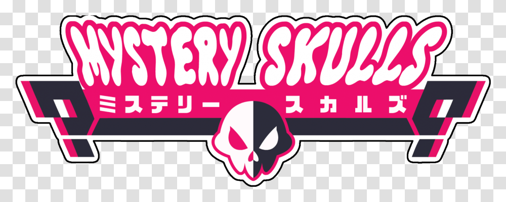 Mystery Plushie Toy Mystery Skulls Logo, Label, Text, Sticker, Symbol Transparent Png
