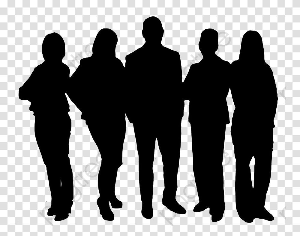 Mystery Team Team Clipart Mysterious Team Mystery Group Of People, Silhouette, Person, Pedestrian, Hand Transparent Png