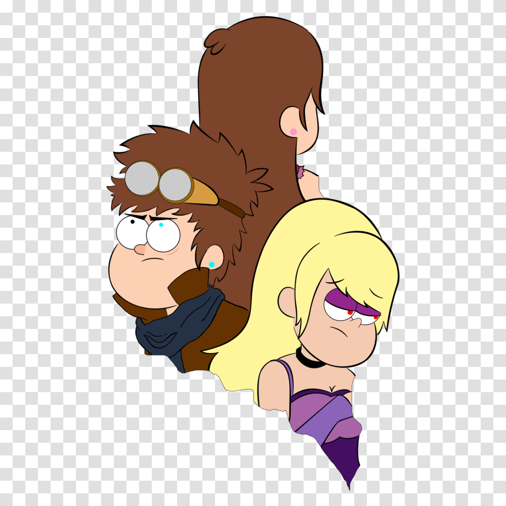 Mystery Trio Augravity Falls Au Dipper Gravity Falls Vampire And Hunter Au, Person, Sunglasses, Face, Cushion Transparent Png