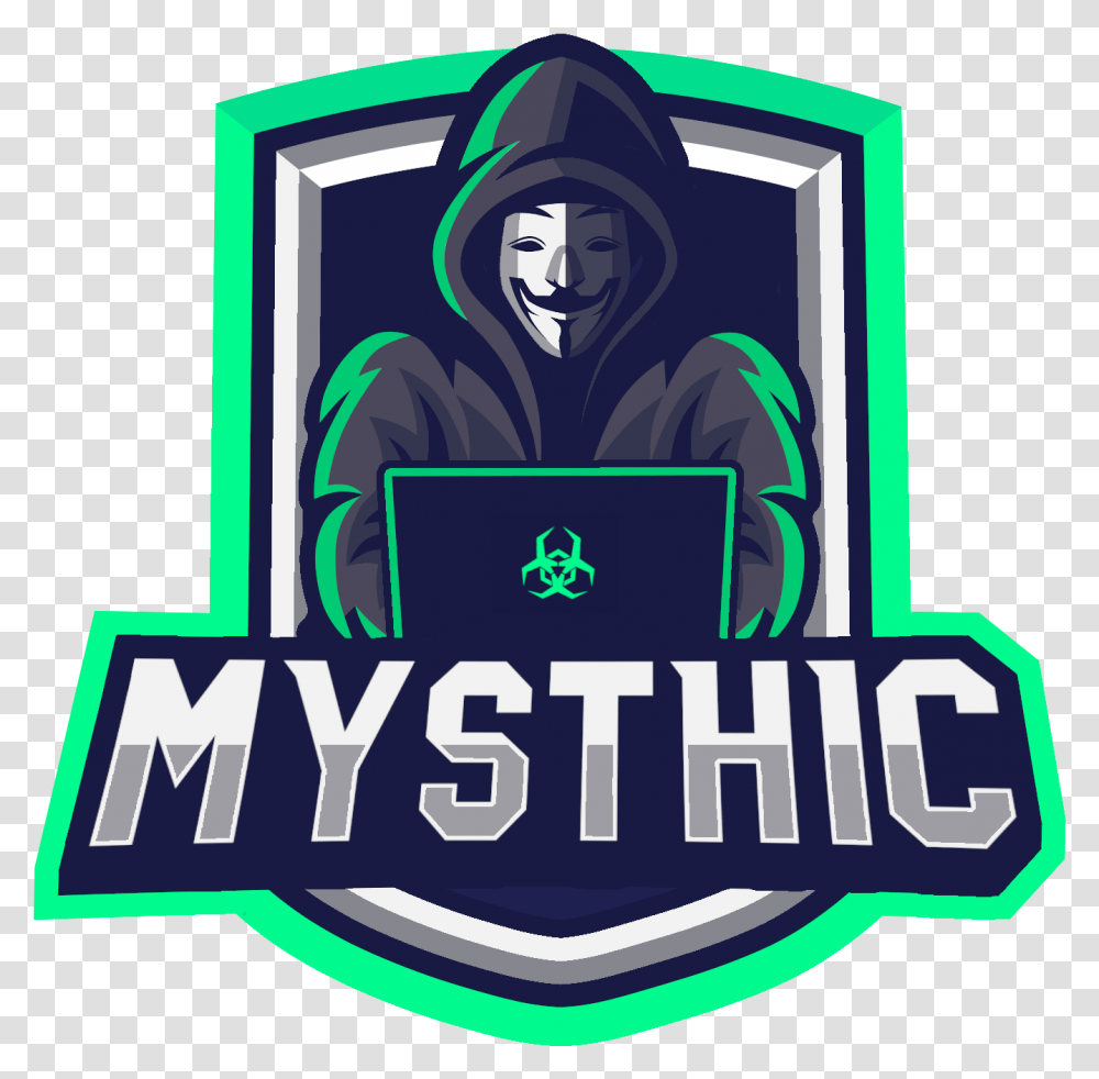 Mysthic Best Premium Cheats Illustration, Symbol, Clothing, Text, Logo Transparent Png