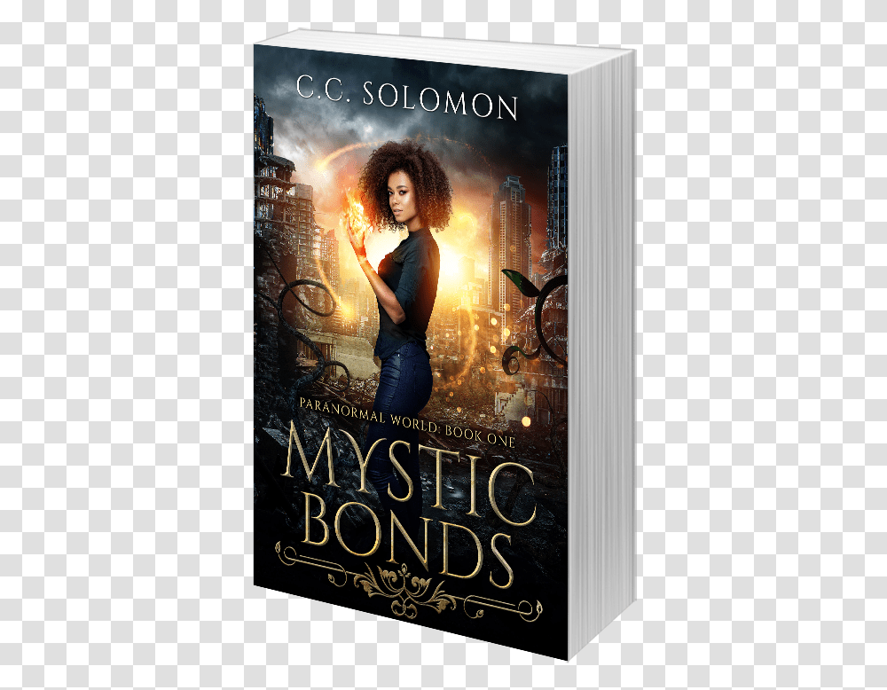 Mystic Bonds Book Cover Reveal Flyer, Poster, Advertisement, Hair, Person Transparent Png