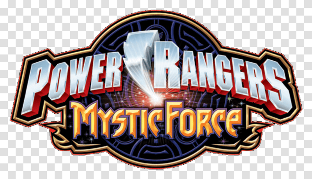 Mystic Force Power Rangers Mystic Force Logo, Word, Meal, Gambling, Game Transparent Png